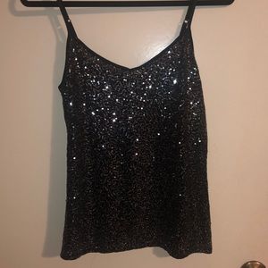 Express Sequin Tank Top